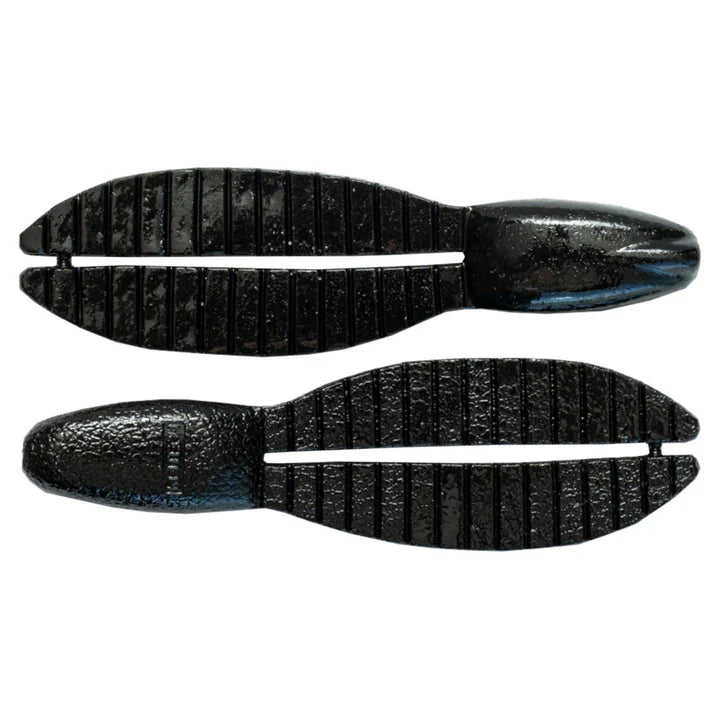 View of Keitech Flex Chunk -Medium 3.2" Black available at EZOKO Fishing