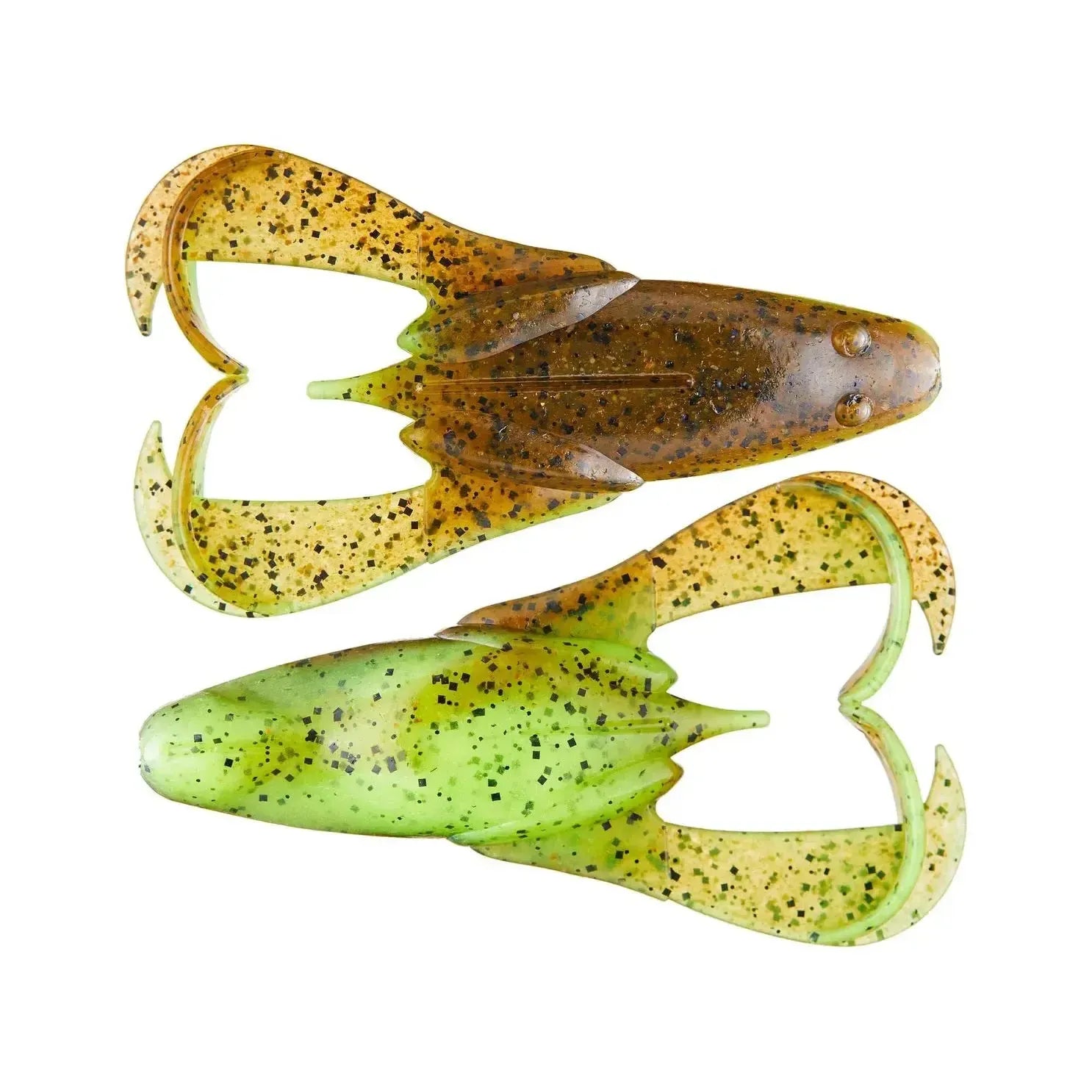 View of Keitech Noisy Flapper 3.5" Green Pumpkin Chart. available at EZOKO Fishing