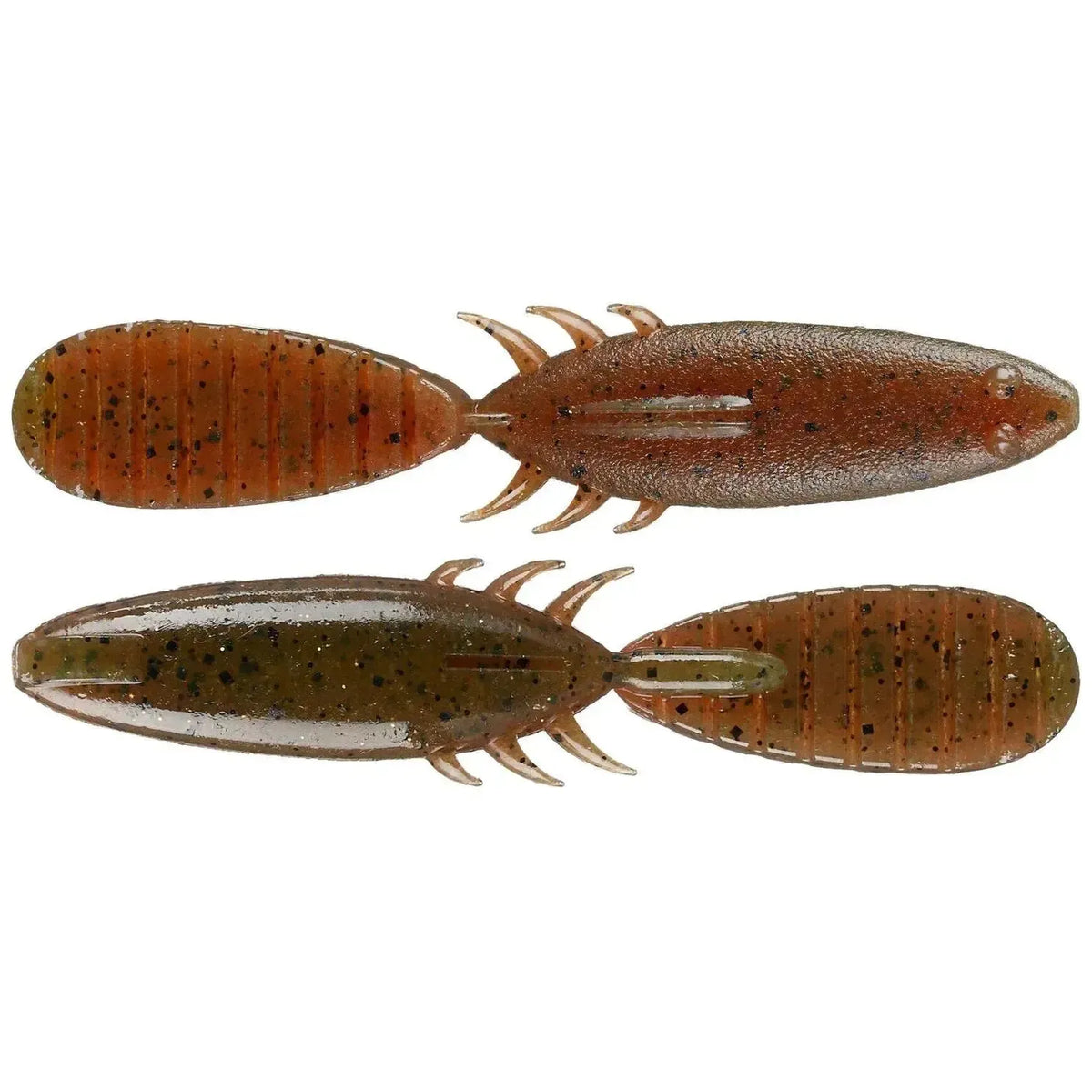 View of Keitech Paddlin' Beaver 3.5" Natural Craw available at EZOKO Fishing
