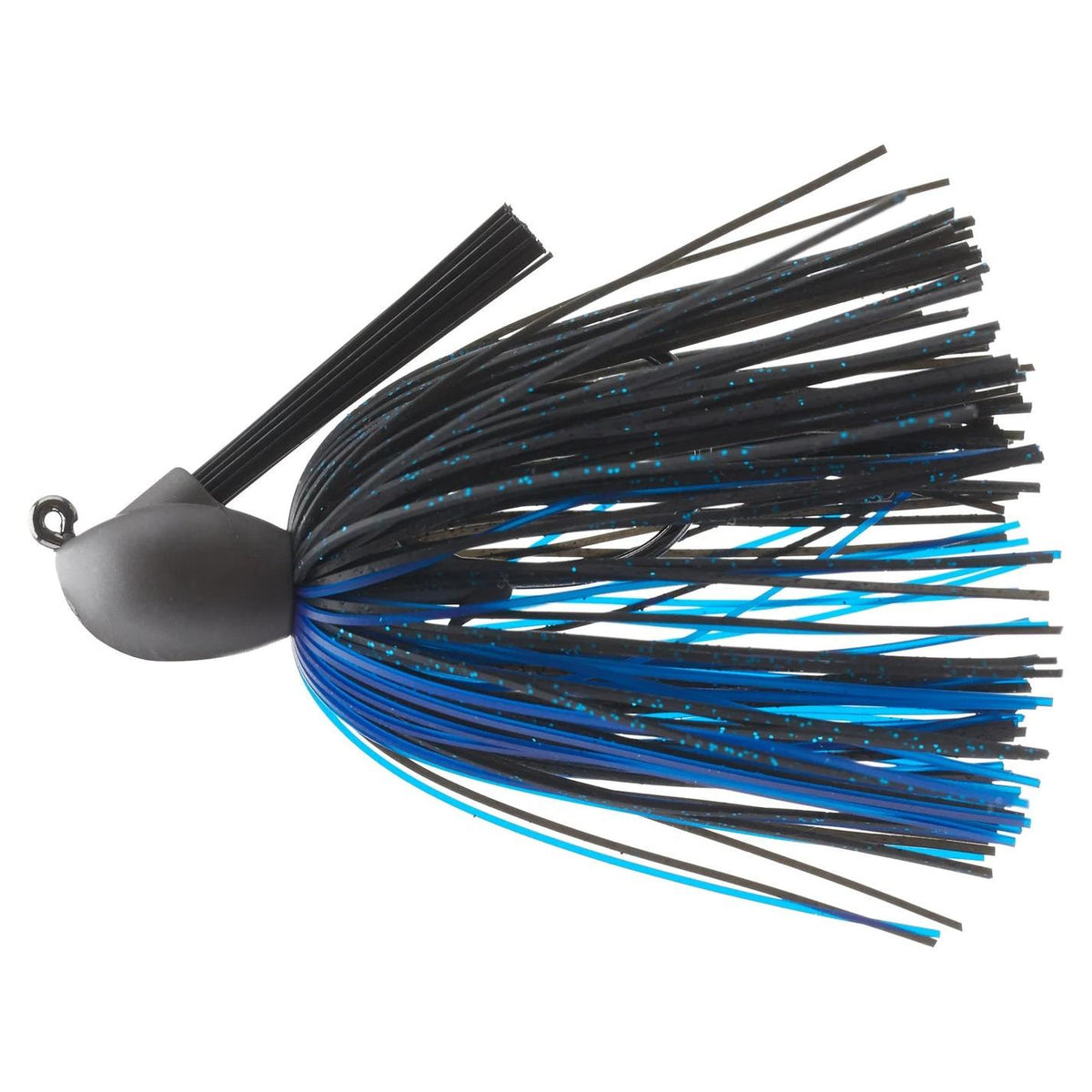 View of Keitech Tungsten M1 Casting Jig 1/2oz. Black Blue Flake available at EZOKO Fishing