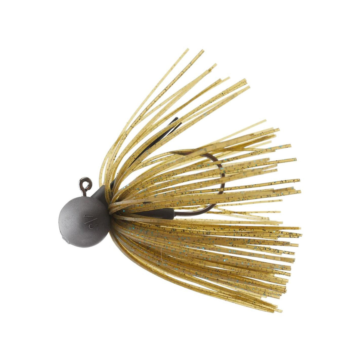 View of Keitech Tungsten M2 Football Jig 1/2oz. Green Pumkin Blue available at EZOKO Fishing