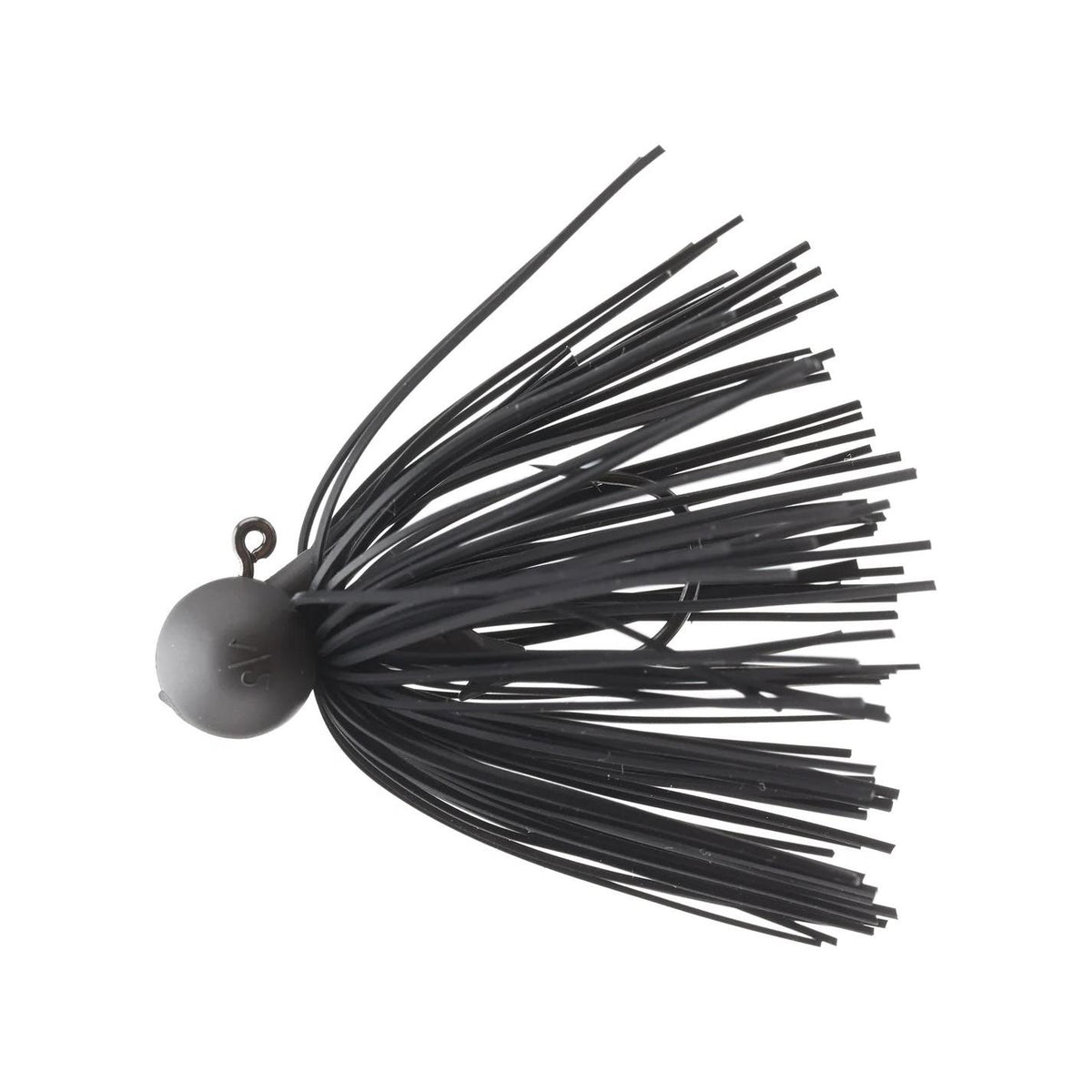 View of Keitech Tungsten M2 Football Jig 1/4oz. Black available at EZOKO Fishing