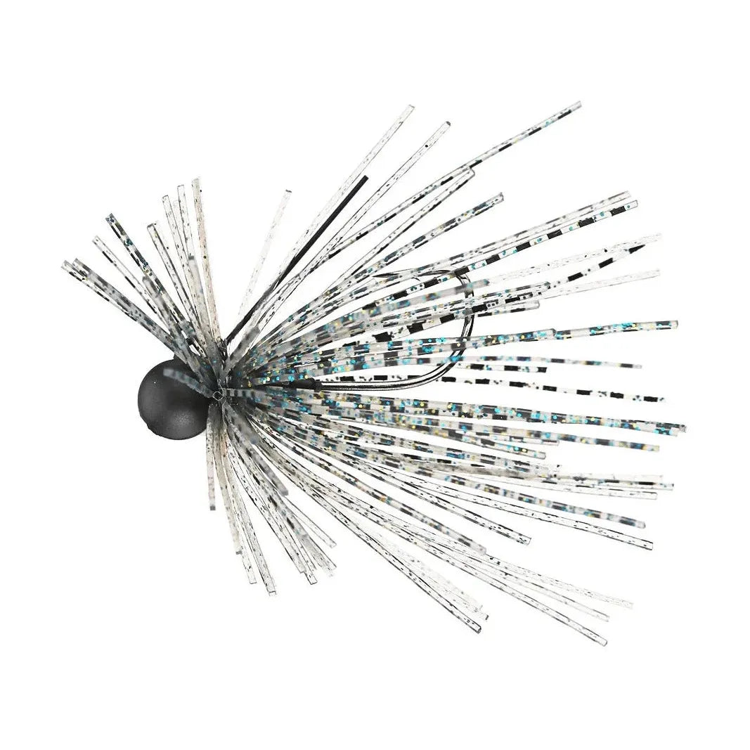 View of Keitech Tungsten Mono Spin Jig 1/16oz. Bluegill Tiger available at EZOKO Fishing