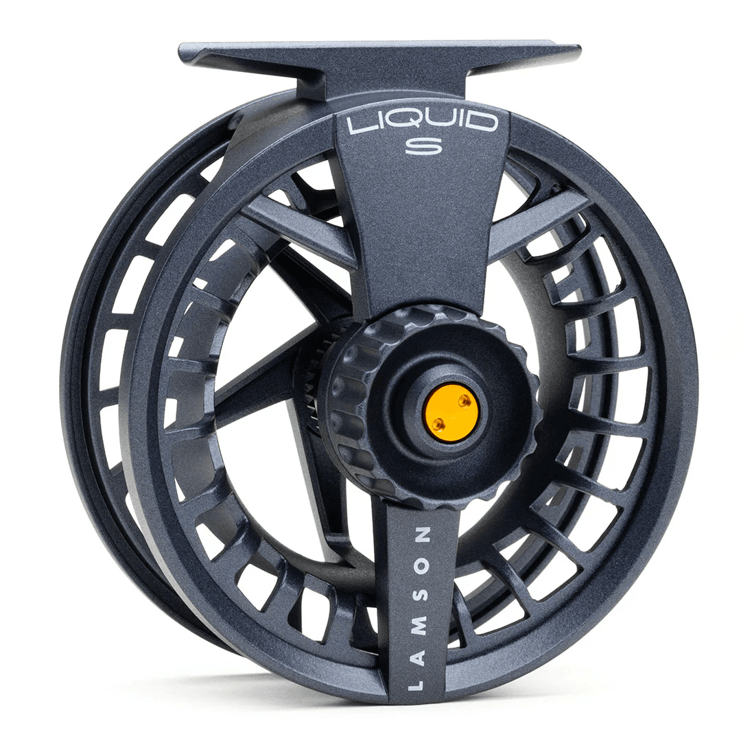 View of Fly_Reels Lamson Liquid S Fly Reels 7+ Reel Day Break available at EZOKO Pike and Musky Shop