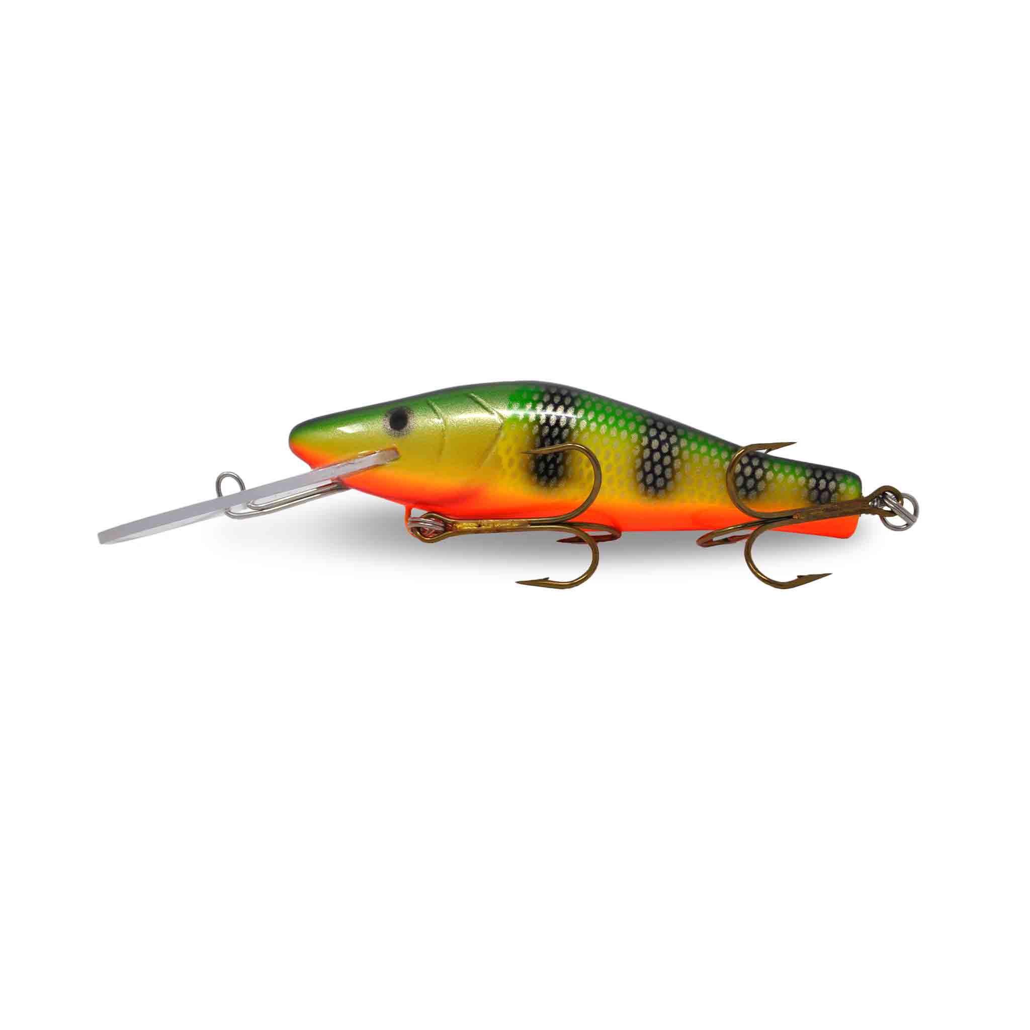 View of Crankbaits Legend Lures Perch Bait Jr Crankbait Perch / Orange Belly available at EZOKO Fishing