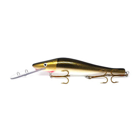 View of Crankbaits Legend lures The Plow Crankbait Golden Sucker available at EZOKO Pike and Musky Shop