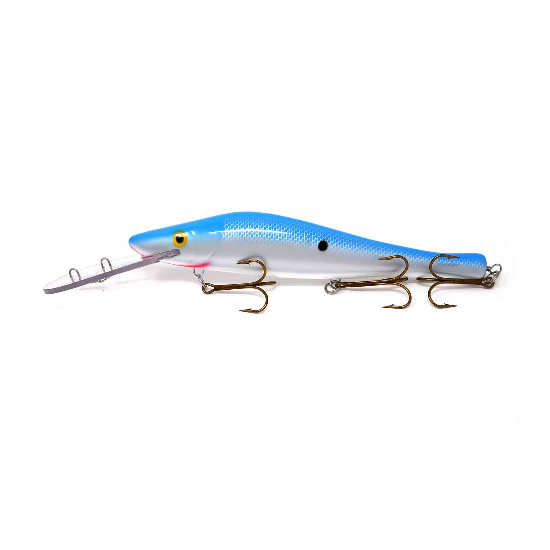 View of Crankbaits Legend lures The Plow Crankbait Natural Shad available at EZOKO Pike and Musky Shop