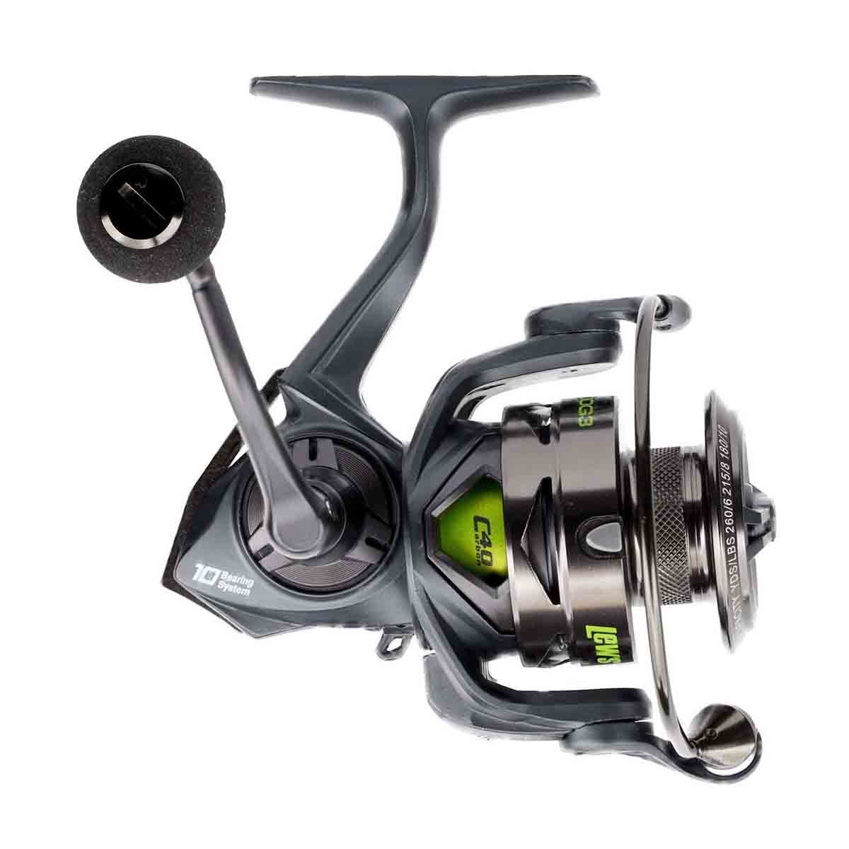 View of Spinning_Reels Lew's MACH 2 Gen 3 Spinning Reels available at EZOKO Pike and Musky Shop
