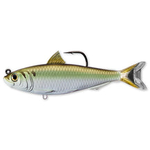 View of Swimbaits Live Target Blueback Herring 5 1/2" Swimbait Green/Bronze available at EZOKO Pike and Musky Shop