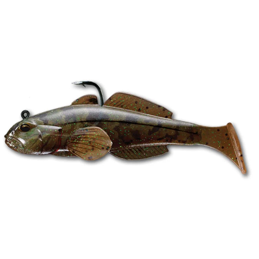 View of Swimbait Live Target Goby Swimbait Brown/Pumpkin available at EZOKO Fishing