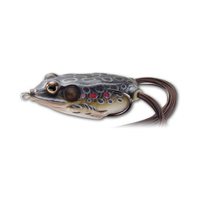 Live Target Hollow Body Frog 2 5/8 Brown / Black Topwater
