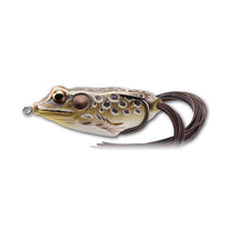 Live Target Hollow Body Frog 2 5/8 Tan / Brown Topwater