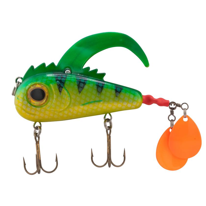View of Swimbaits Livingston Critter Fuego Perch available at EZOKO Fishing