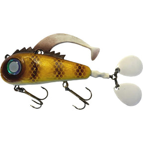 View of Swimbaits Livingston Critter Spintail Jig Walleye available at EZOKO Fishing