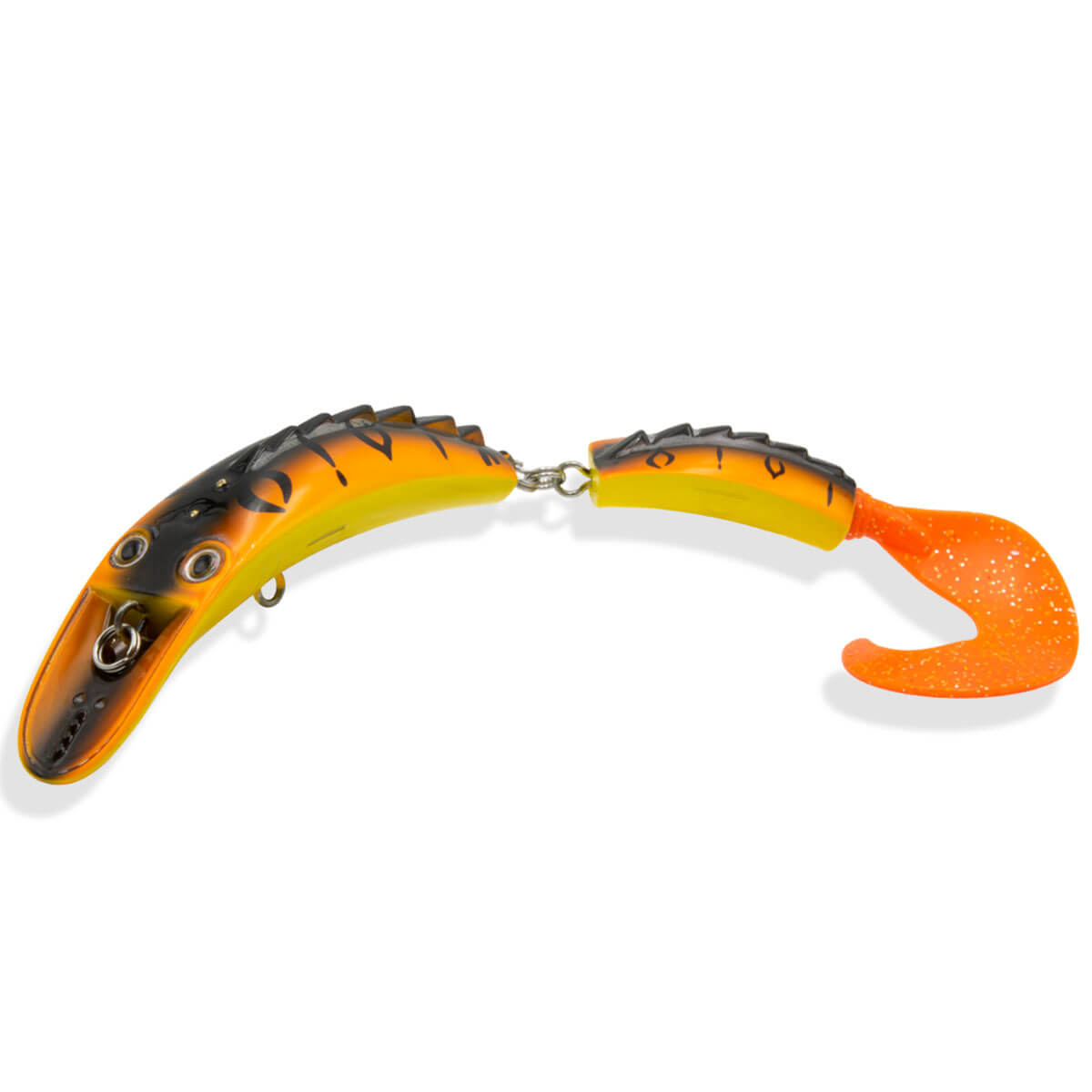 View of Crankbaits Livingston Dirty Dancer 126 Crankbait Orange Tiger available at EZOKO Pike and Musky Shop