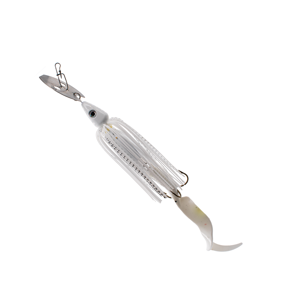 View of Chatterbaits Livingston Kamakaze Ice Ice Baby available at EZOKO Pike and Musky Shop