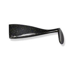 View of Replacement_Tails Livingston Magnus Paddle Tail Replacement Matt Black available at EZOKO Pike and Musky Shop