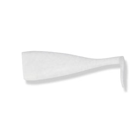 View of Replacement_Tails Livingston Magnus Paddle Tail Replacement Great White available at EZOKO Pike and Musky Shop