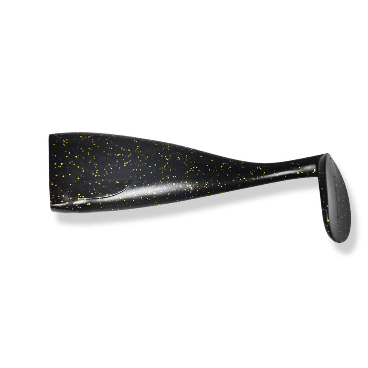View of Replacement_Tails Livingston Magnus Paddle Tail Replacement Matt Black available at EZOKO Fishing