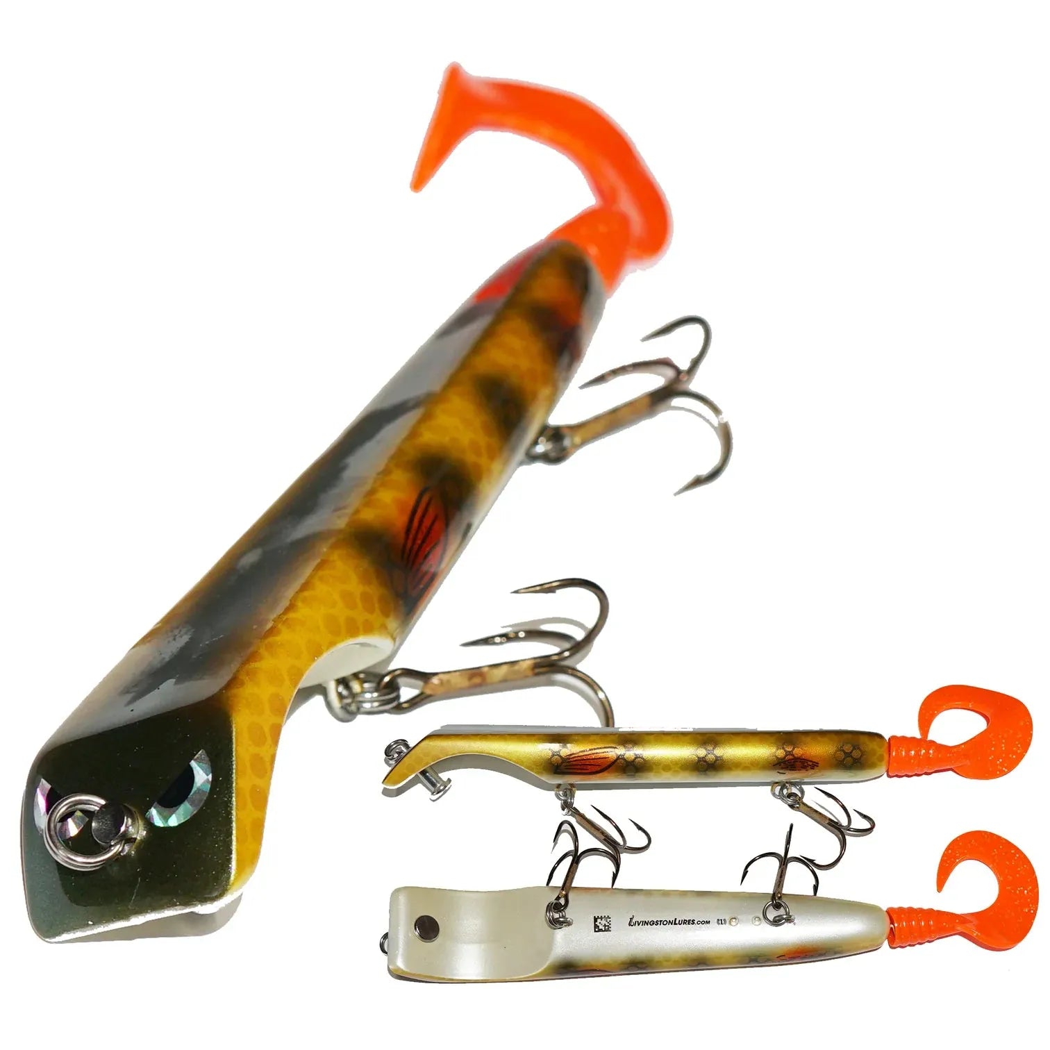 View of Dive_And_Rise Livingston Titan Dive and Rise Natural Perch EBS PERCH available at EZOKO Fishing