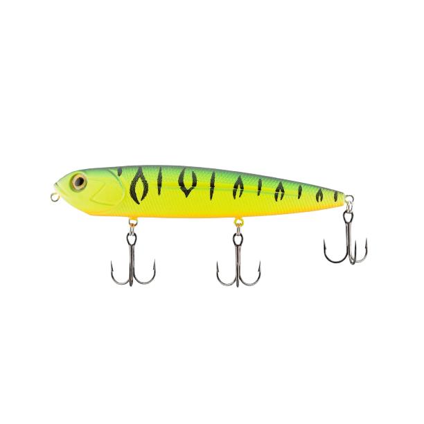 View of Top Waters Livingston Walking Boss Matte Tiger available at EZOKO Fishing