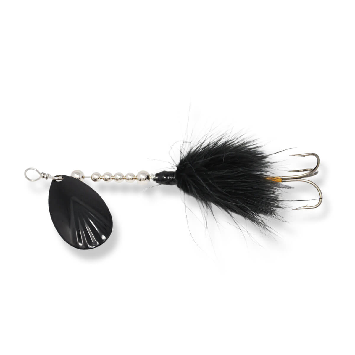 View of Bucktails Llungen Lures Bottle Rocket Bucktail Nitebite available at EZOKO Pike and Musky Shop