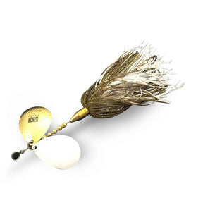 Llungen Lures DC-8 Walleye / White Bucktails