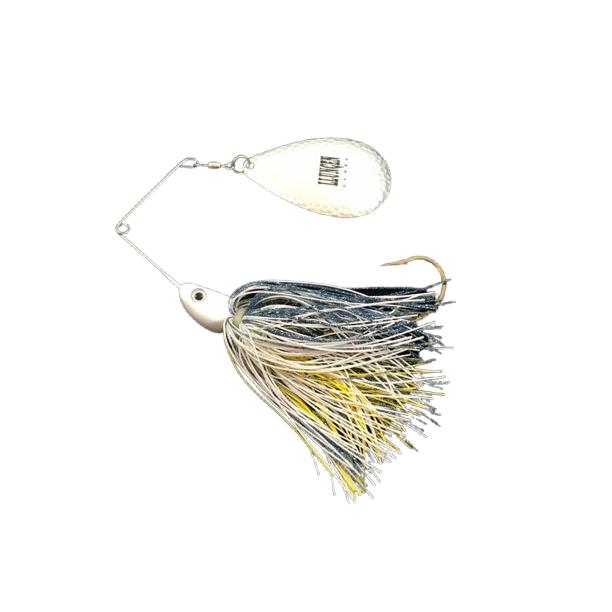 View of Spinnerbaits Llungen Lures Magnum Nutbuster Spinnerbait Sexy Shad available at EZOKO Fishing