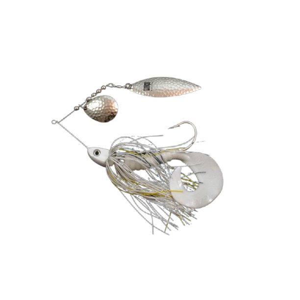 View of Spinnerbaits Llungen Lures Nutbuster Jr Spinnerbait Sexy Shad available at EZOKO Fishing
