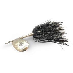 Llungen Lures S-8 Hybrid Black / Nickel Bucktails