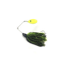 View of Spinnerbaits Llungen Lures Standard Nutbuster Spinnerbait Black / Chartreuse available at EZOKO Fishing