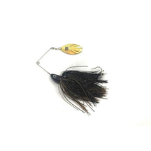 View of Spinnerbaits Llungen Lures Standard Nutbuster Spinnerbait Black / Gold available at EZOKO Fishing
