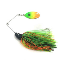 View of Spinnerbaits Llungen Lures Standard Nutbuster Spinnerbait Fire Tiger available at EZOKO Fishing