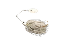 View of Spinnerbaits Llungen Lures Standard Nutbuster Spinnerbait White Lightning available at EZOKO Fishing