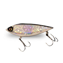 Llungen Lures Tony Grant Rattlin' Shad 4" Black Top / Silver Swirl Lipless Crankbaits