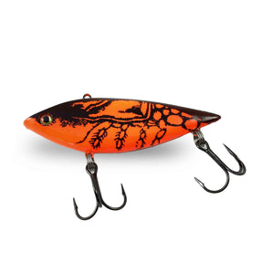 Llungen Lures Tony Grant Rattlin' Shad 4" Orange Craw Lipless Crankbaits