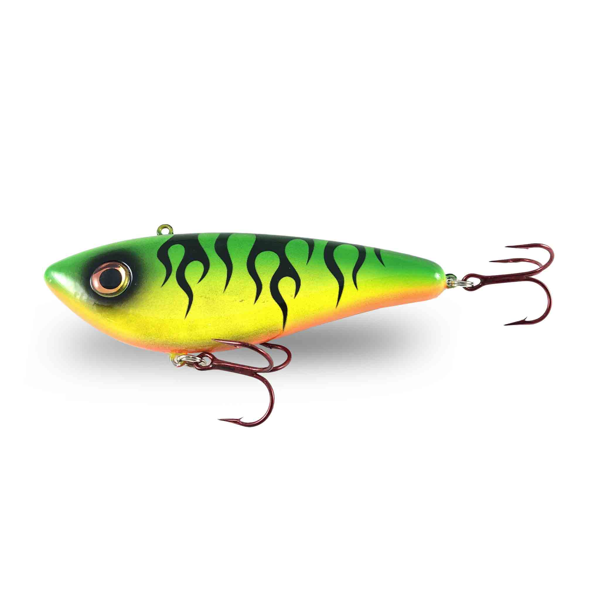 Llungen Lures Tony Grant Rattlin' Shad 6" Fire Tiger Lipless Crankbaits