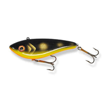 View of Lipless_Crankbaits Llungen Lures Tony Grant Rattlin' Shad 6" Lipless Crankbait Black Perch available at EZOKO Pike and Musky Shop