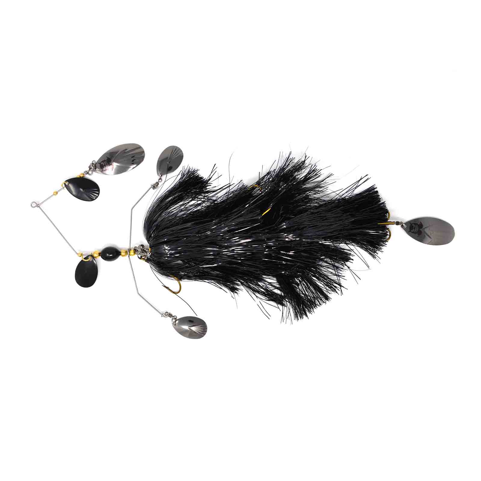 View of Spinnerbaits Mad Chasse Deep Monster Troller - Mad School The Raven available at EZOKO Fishing