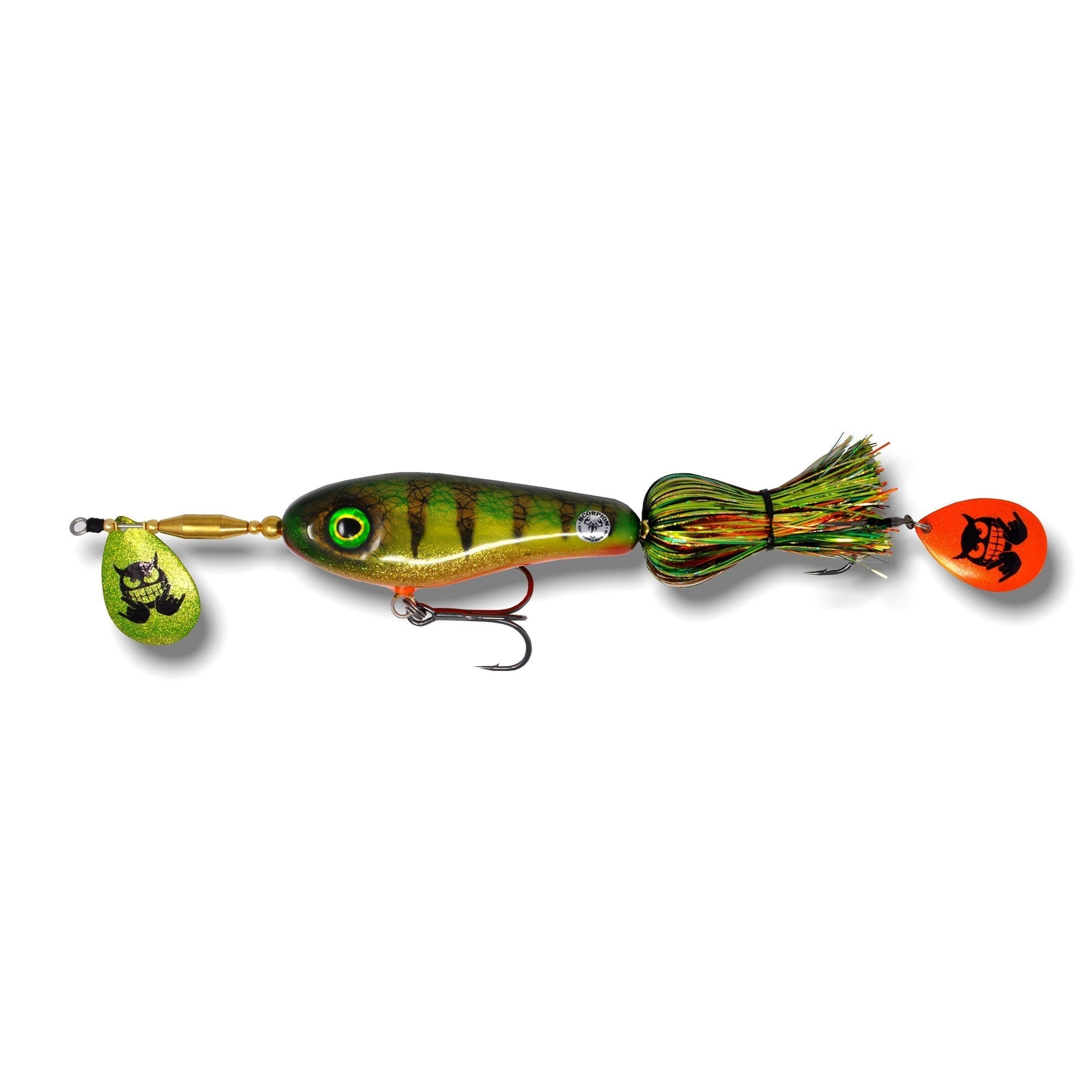 View of Mad Chasse Madskitter Glitter Natural Perch available at EZOKO Fishing