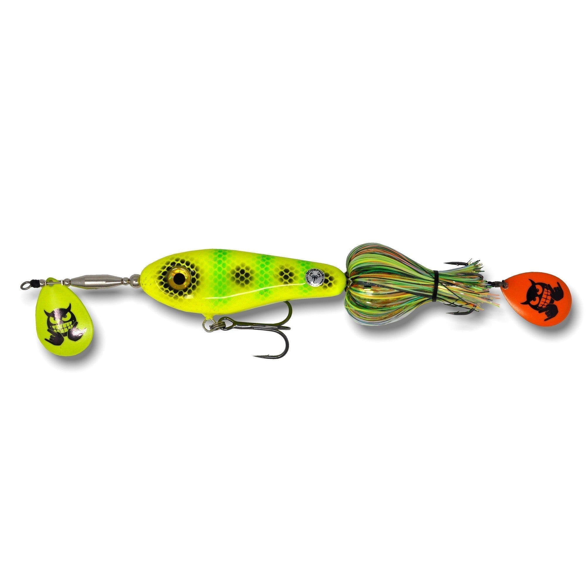View of Mad Chasse Madskitter Hellin Frog (GLOW) available at EZOKO Fishing