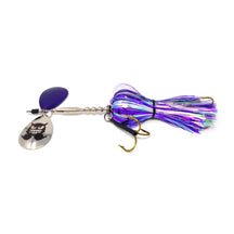 View of Bucktails Mad Chasse Mini Double Colorado 8/8 Bucktail Bloopearl available at EZOKO Pike and Musky Shop