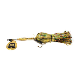 Mad Chasse Mini Single Colorado 8 Gold Perch Bucktails