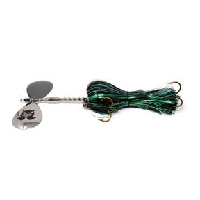 Mad Chasse Regular Bucktail Double Colorado 10/10 Toxic Pearl Bucktails