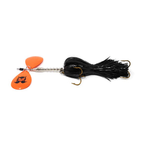 Mad Chasse Regular Bucktail Double Colorado 10/10 Orange Blade Classic Bucktails
