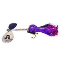 View of Bucktails Mad Chasse Regular Double Colorado 10/12 Bucktail Grape Jelly available at EZOKO Pike and Musky Shop