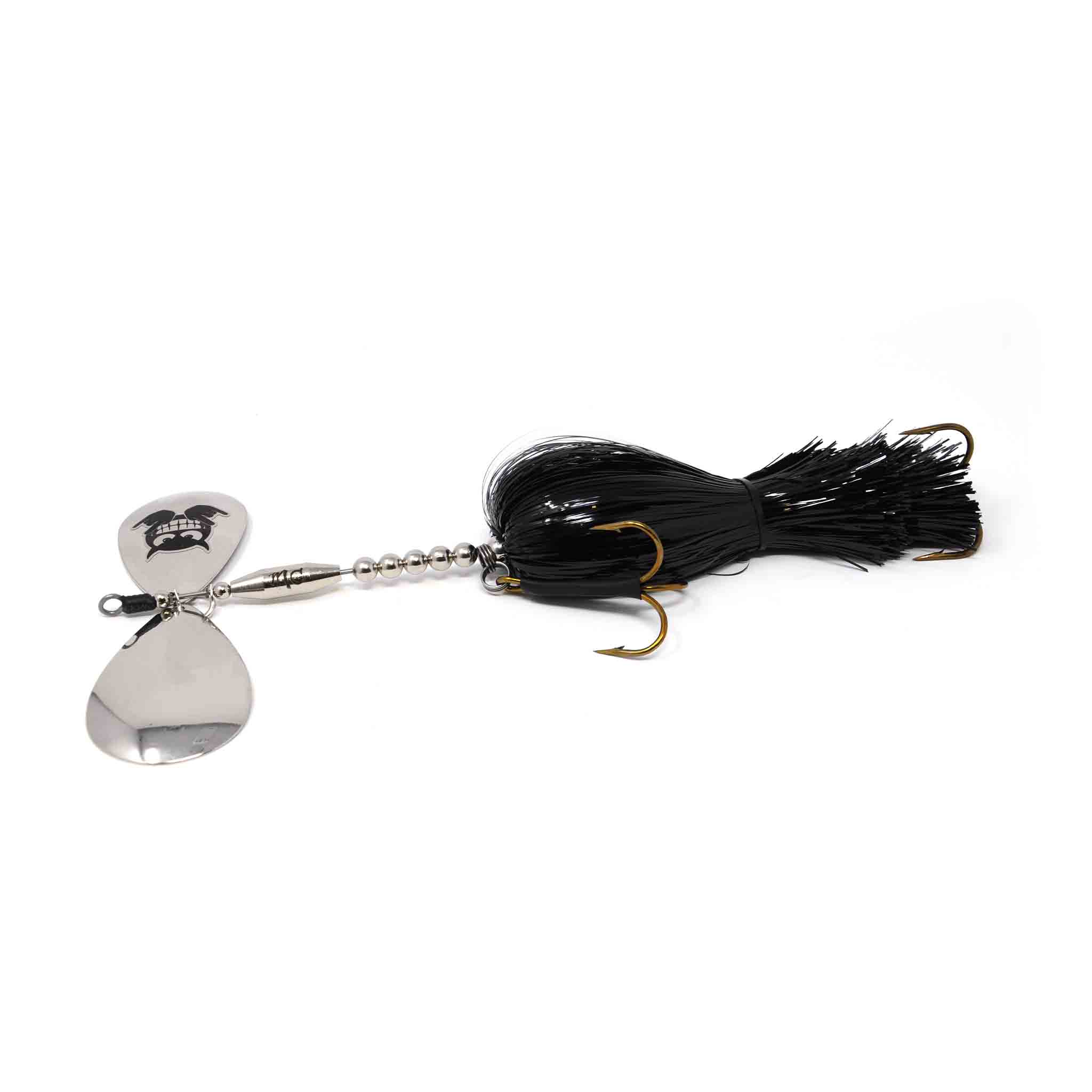 View of Bucktails Mad Chasse Regular Double Colorado 9/10 Bucktail The Widow available at EZOKO Fishing