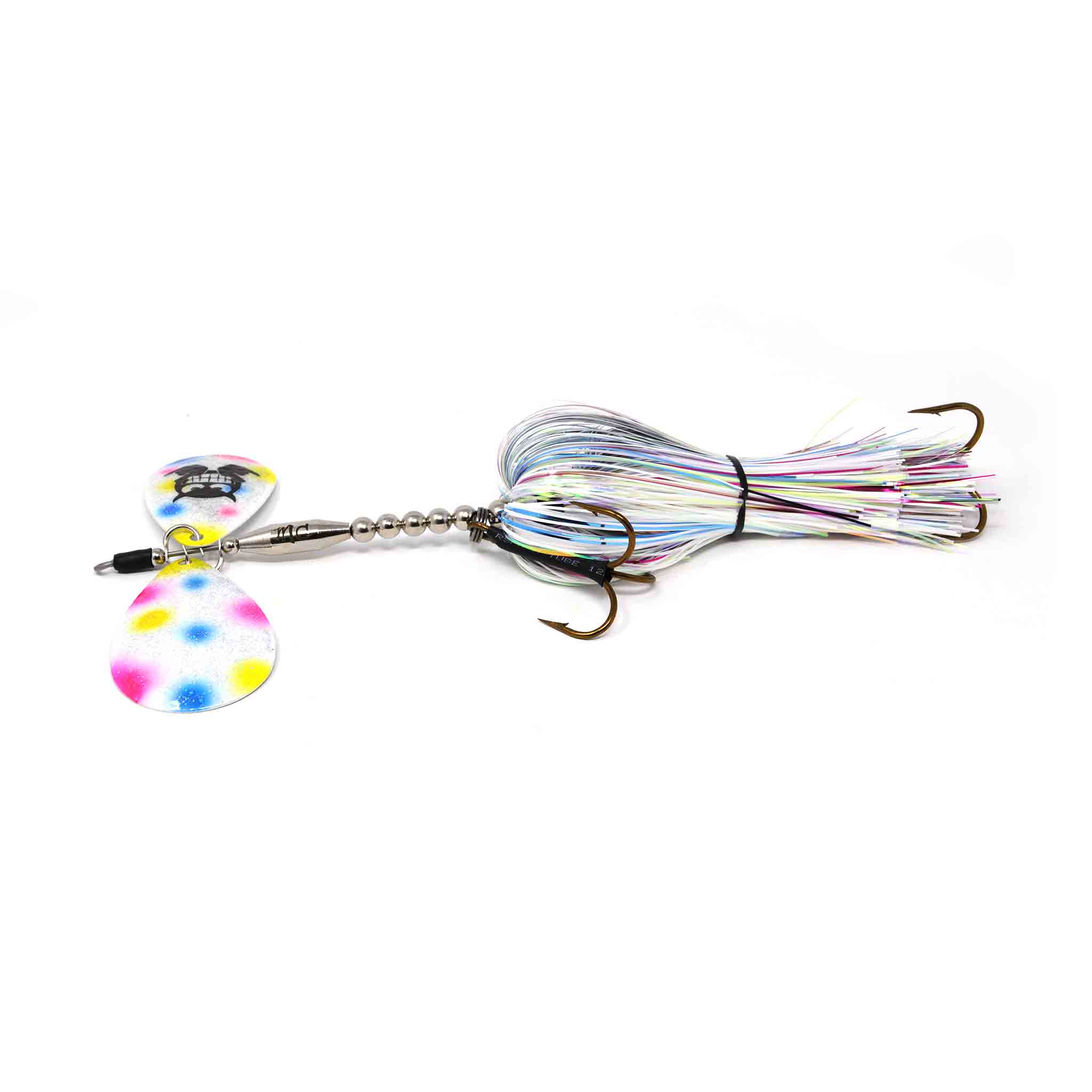 View of Bucktails Mad Chasse Regular Double Colorado 9/10 Bucktail Wonder Shiner available at EZOKO Fishing