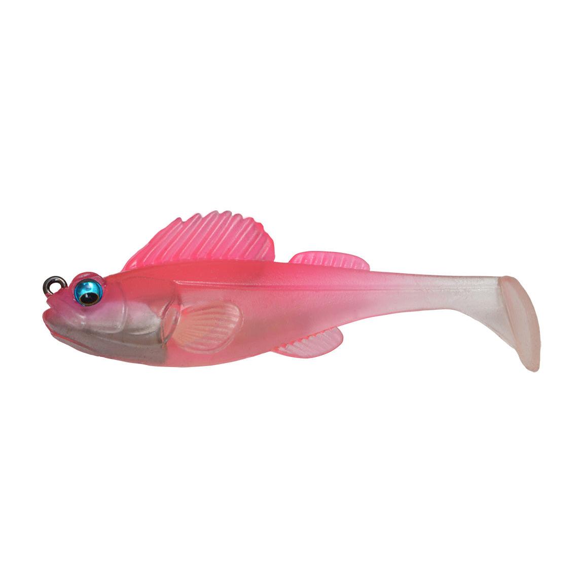 View of Swimbait Megabass Dark Sleeper Swimbait Clear Pink 1/2oz - 3in available at EZOKO Fishing