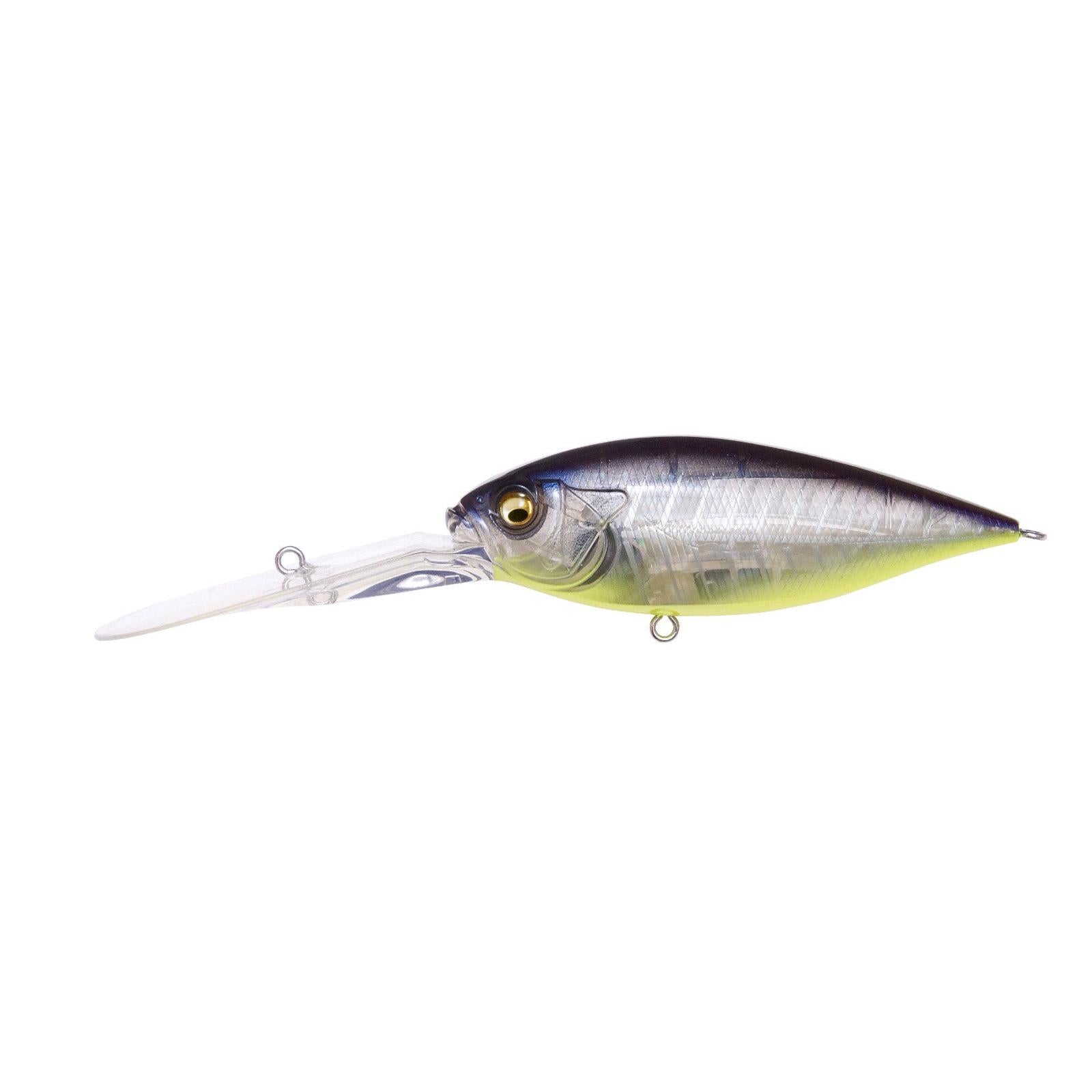 View of Crankbaits Megabass Deep-Six Crankbait Elegy Bone available at EZOKO Fishing